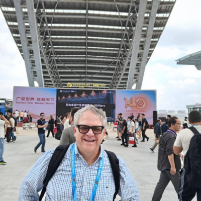 SoleusAir舒乐氏美国总裁Tyler Scott到访广交会：看见中国供应链的智能与绿色